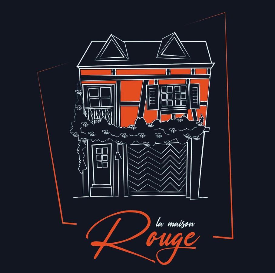 La Maison Rouge Au Coeur De La Ville. Рикевир Экстерьер фото