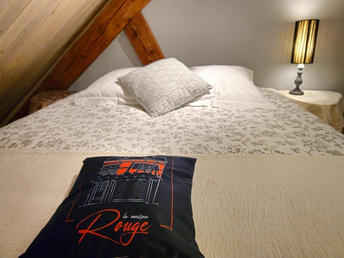 La Maison Rouge Au Coeur De La Ville. Рикевир Экстерьер фото